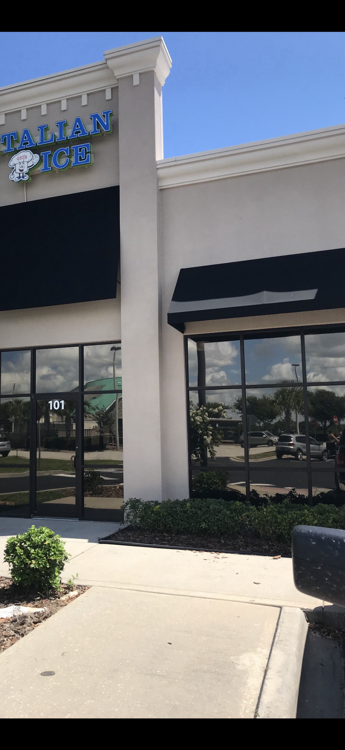 Commercial storefront with professional window tinting
