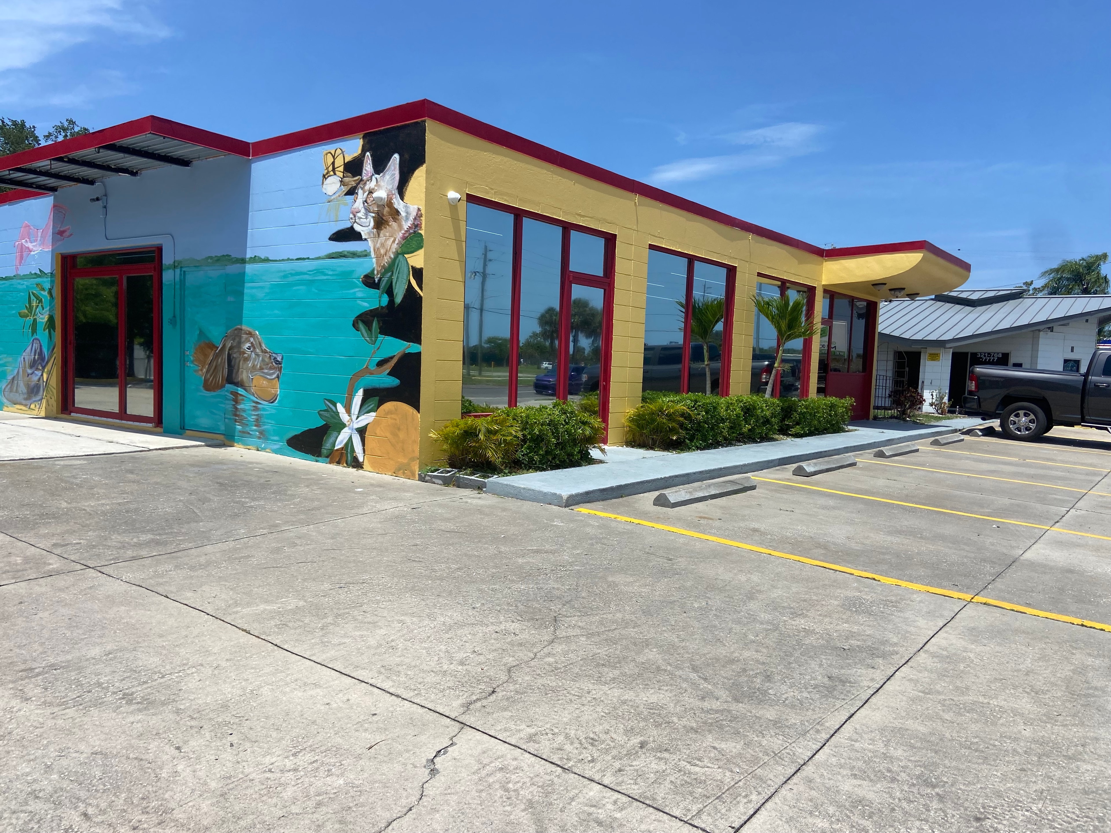 Colorful Commercial Building — Solar Film
